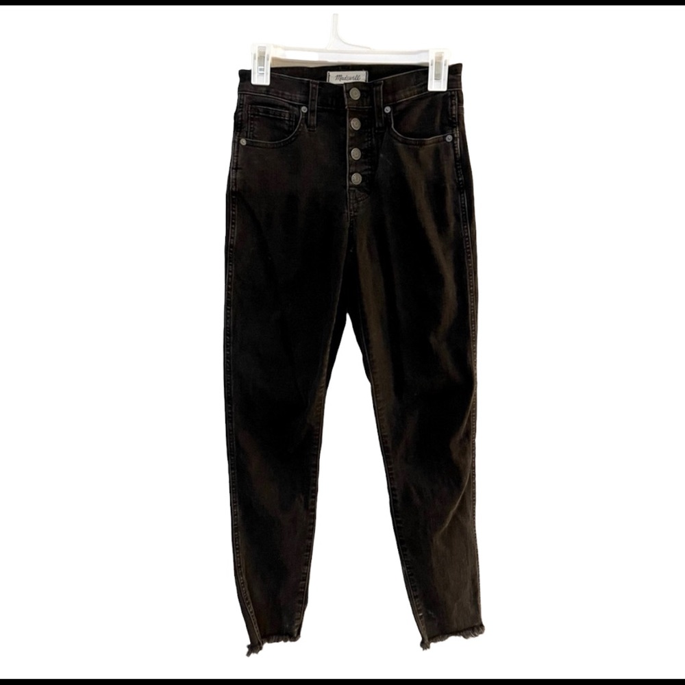 Madewell 10” High Rise Skinny Jean w/ raw hem